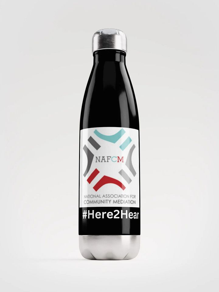 NAFCM Logo Stainless Steel Water Bottle product image (1)