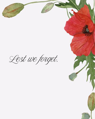 Today, we pause to remember the stories carried in silence.
The lives that shaped the world we create in.
The voices that nev...