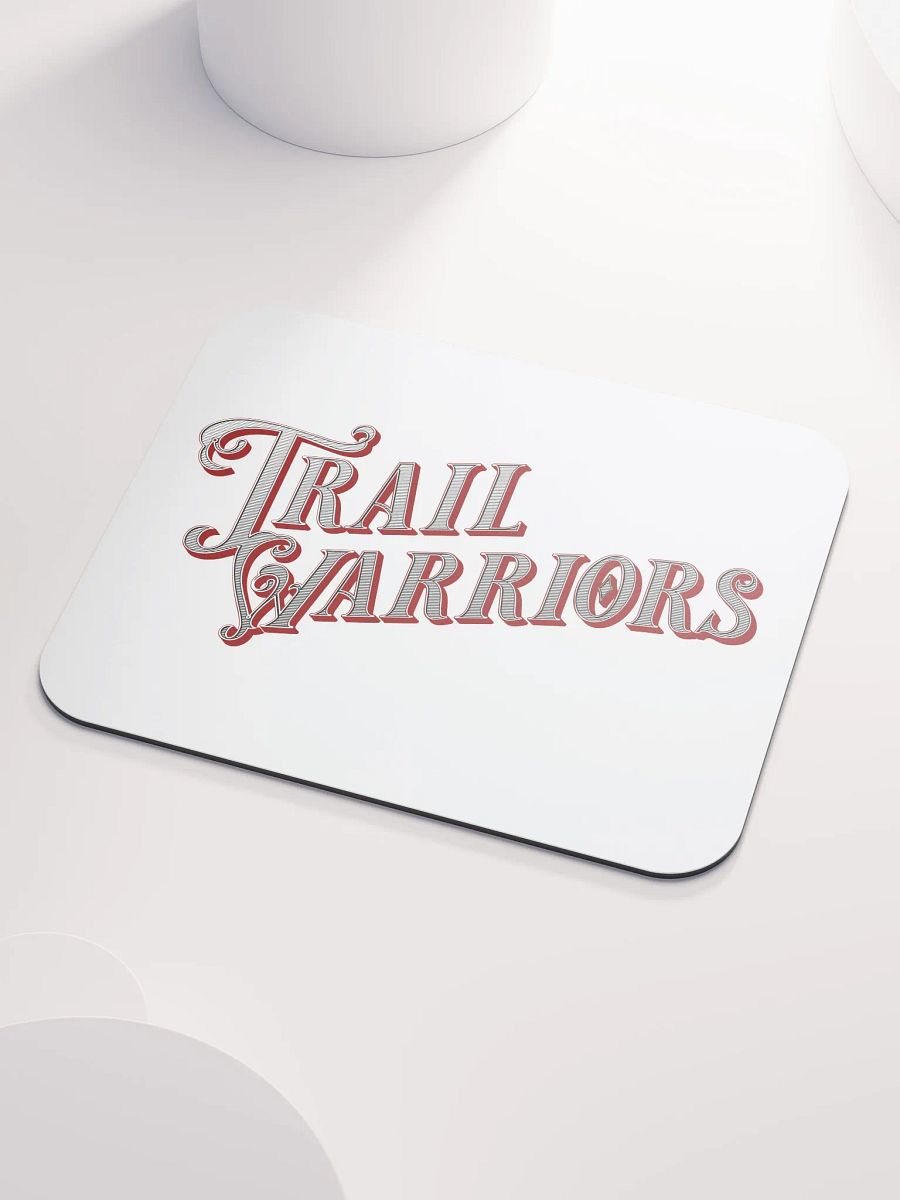 Red w/ Gradient Classic Trail Warriors Emblem Mouse Pad product image (3)