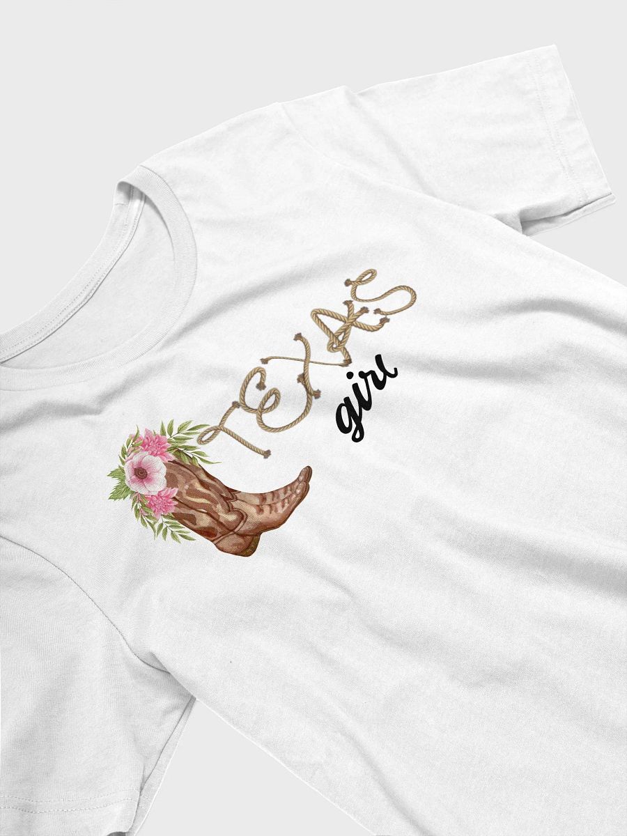 TEXAS GIRL Rope Font Shirt 2 product image (3)