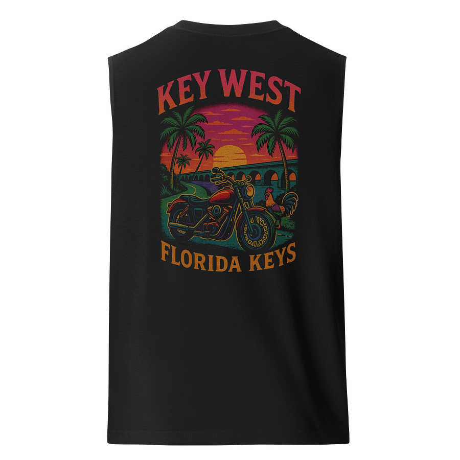 Key West Rider Rooster Men's Tank Top product image (4)