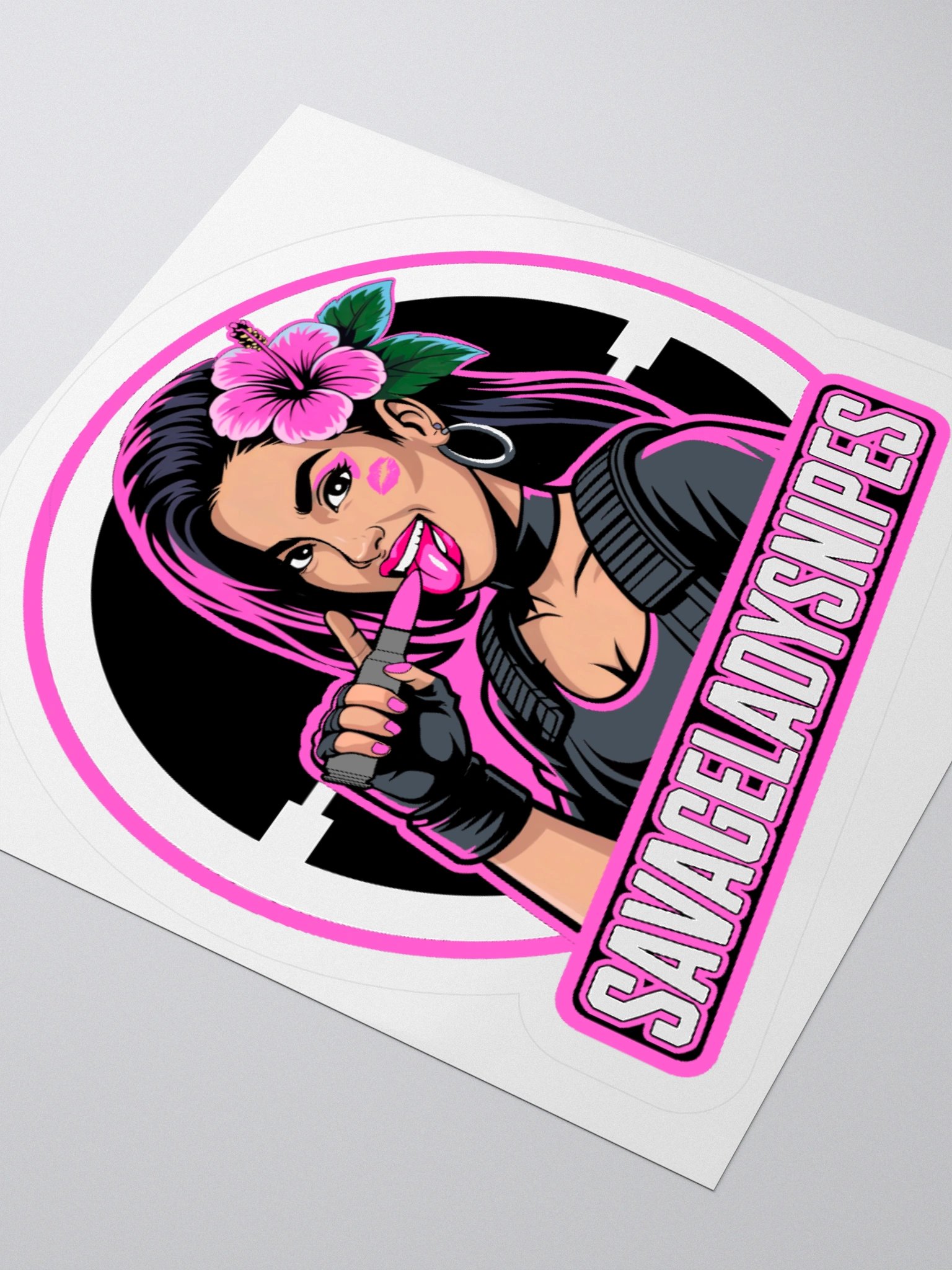 Savage Lady Snipes Sticker product image (8)