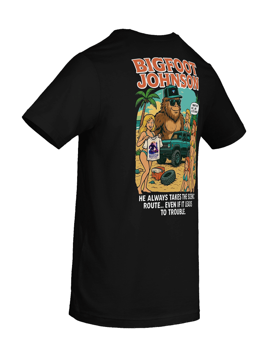 Bigfoot Johnson Scenic Route Tee (Black) product image (10)