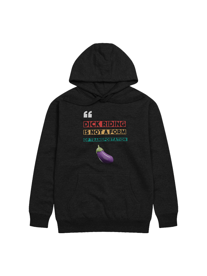 D Riding Is Not A Form Of Transportation Hoodie product image (7)