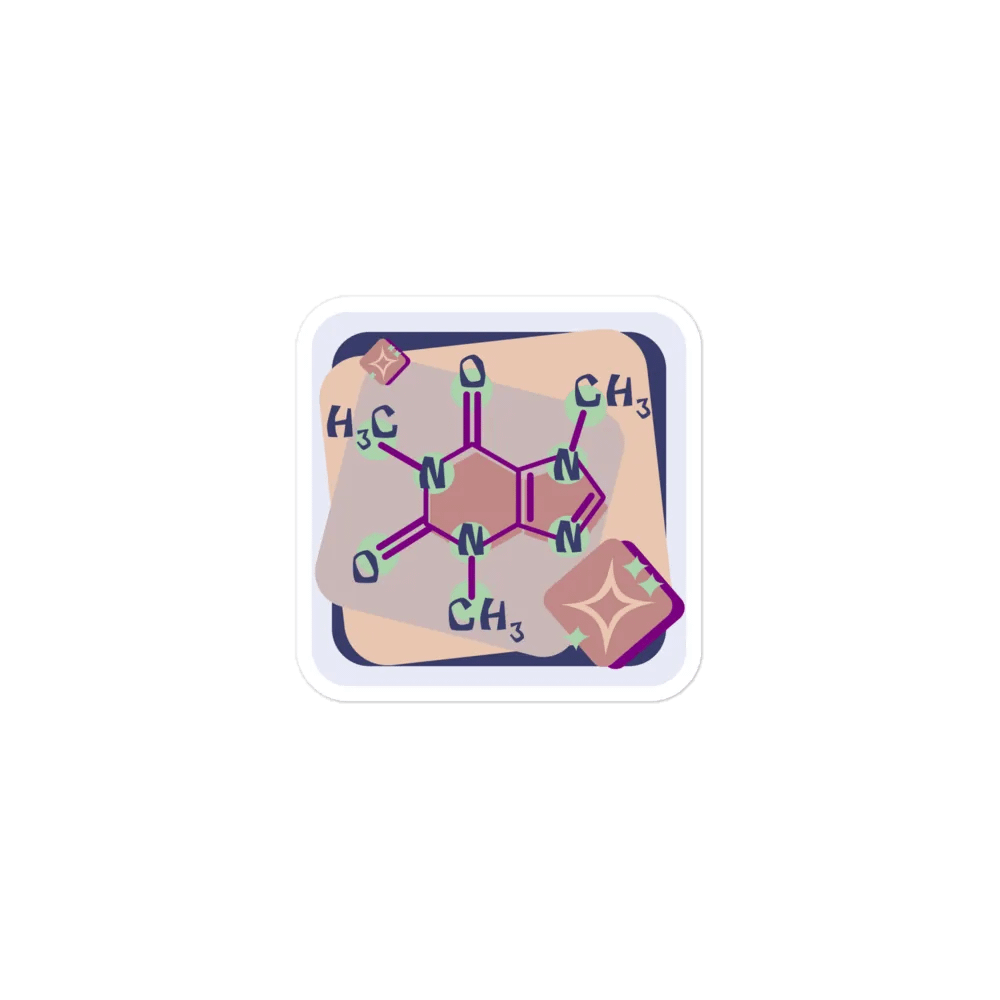 Mid Century Caffeinated Magnet product image (1)