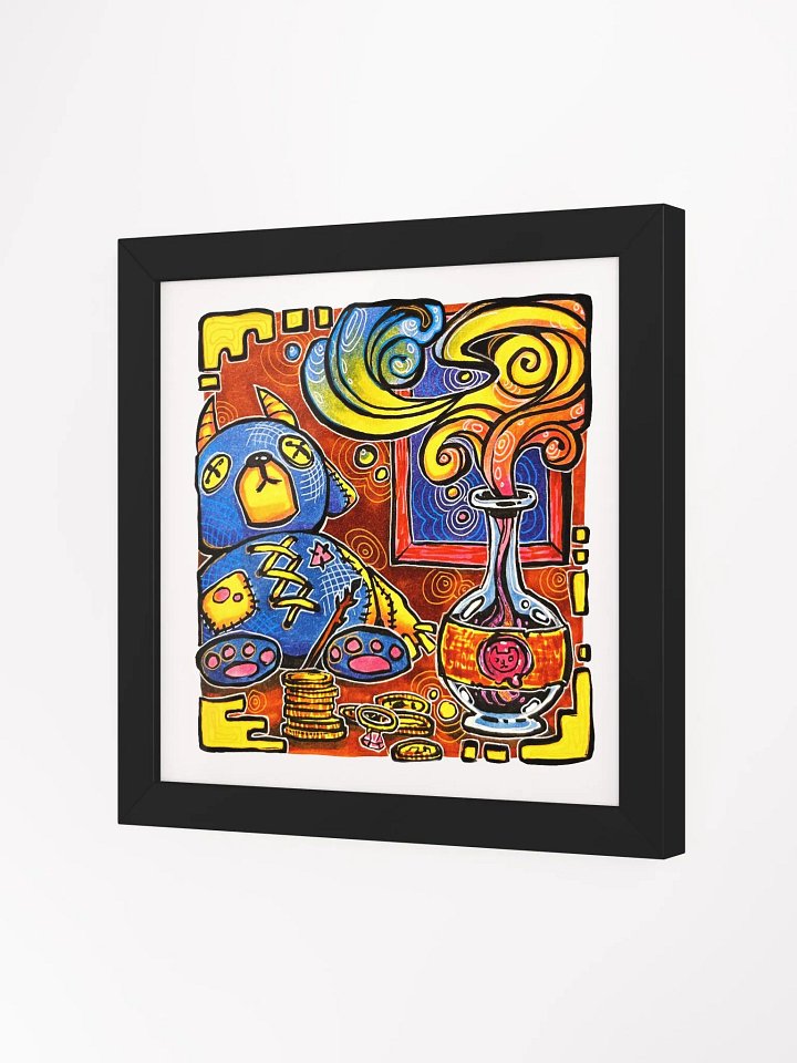 Potion of Teddybearification Framed Art Print product image (2)