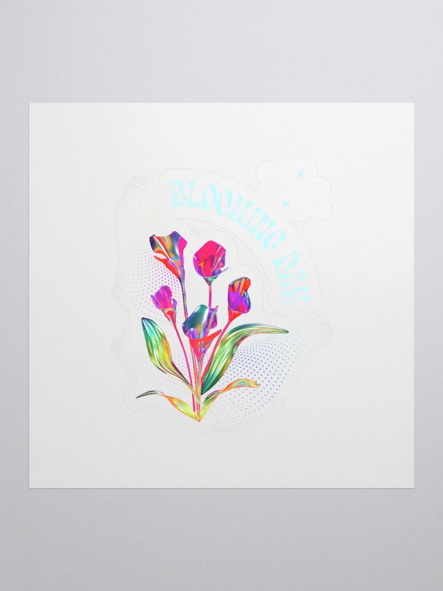 Psychedelic Blooms Kiss Cut Stickers product image (1)