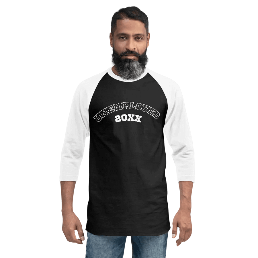 Unemployed Raglan product image (4)