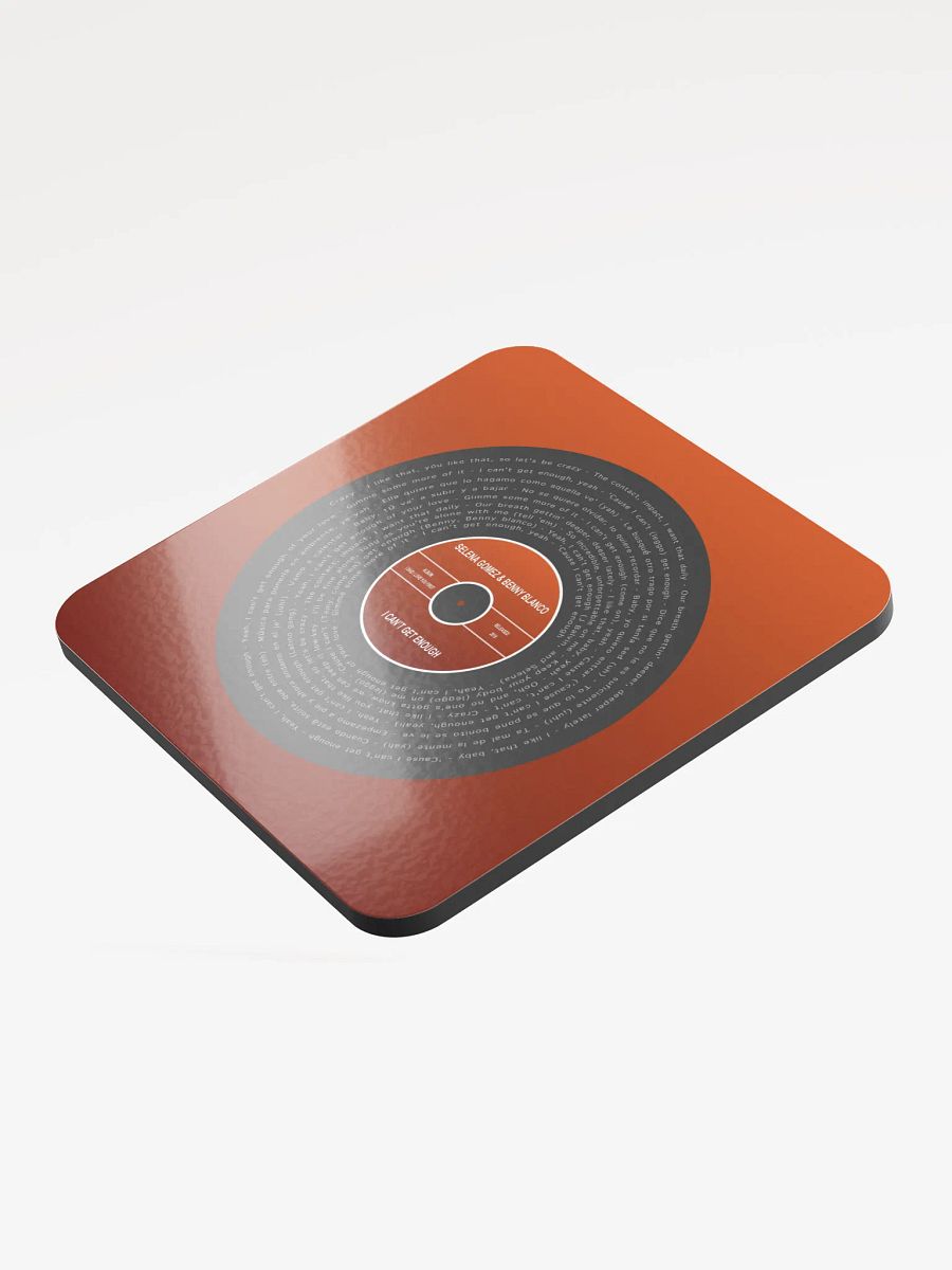 SELENA GOMEZ & BENNY BLANCO - I CAN'T GET ENOUGH COASTER product image (3)