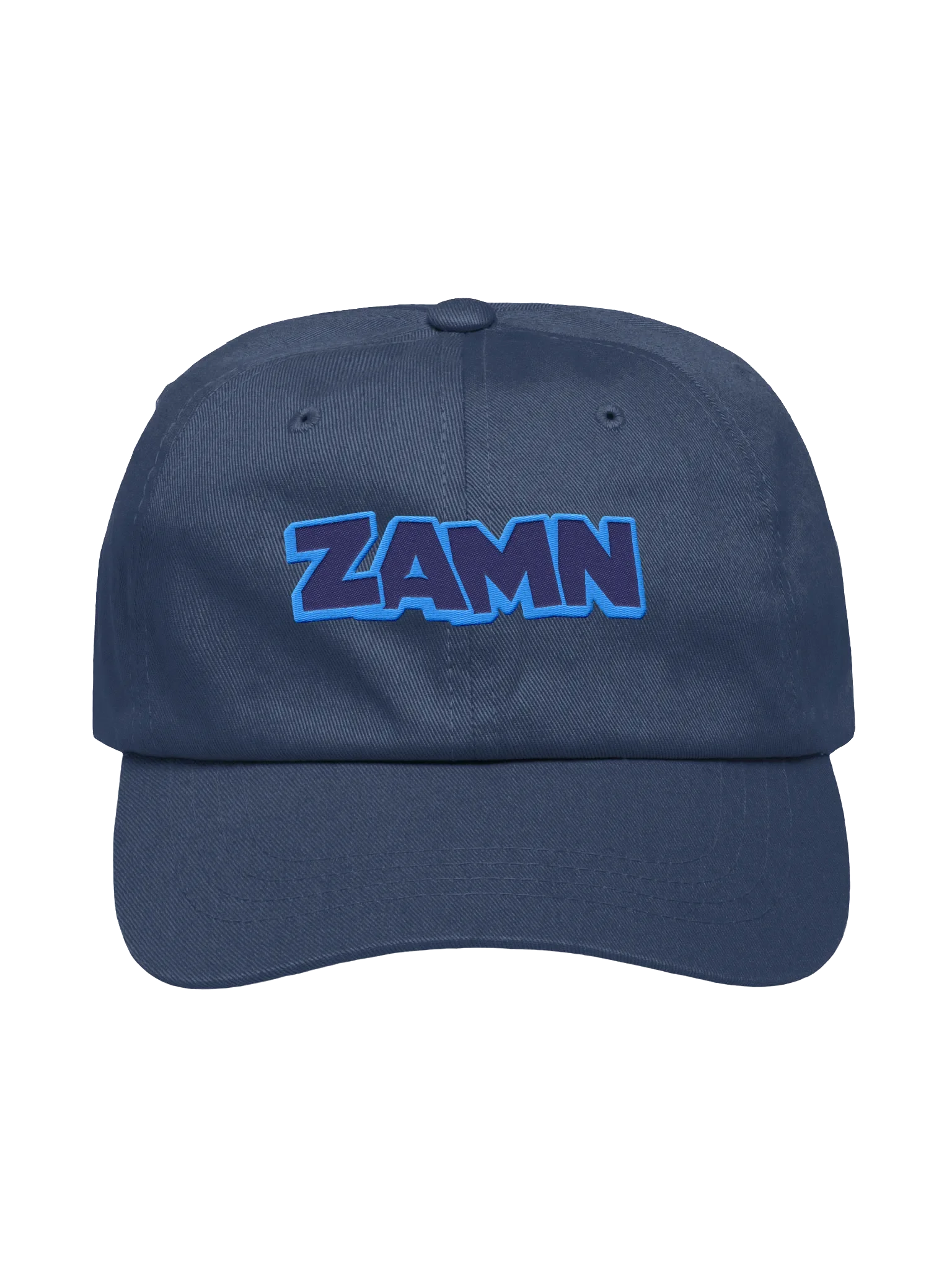 ZAMN Invisi-Logo Dad Hat: Navy product image (6)