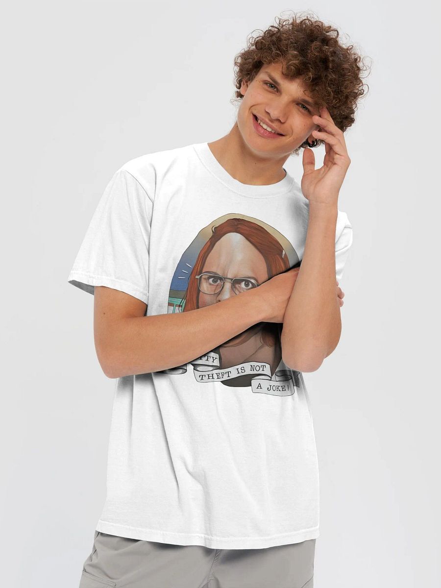 Rainn Wilson Identity Theft Is Not A Joke Shirt product image (6)