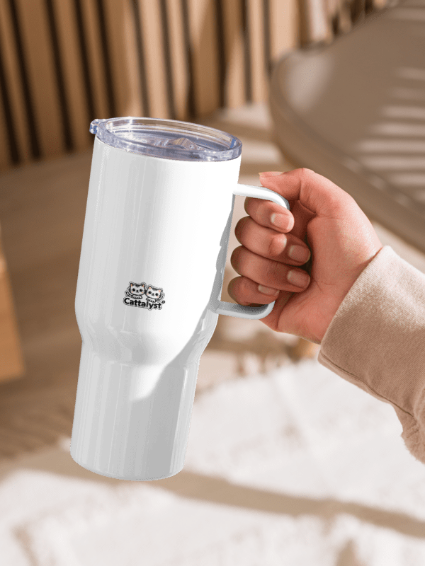 Purrfect Cattalyst Travel Mug product image (4)