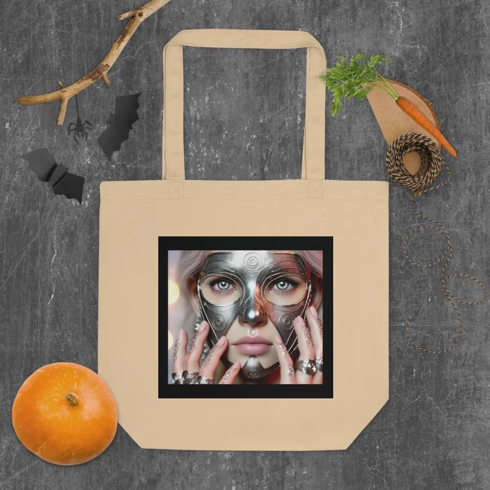 Ornate Metallic Mask Tote Bag product image (5)