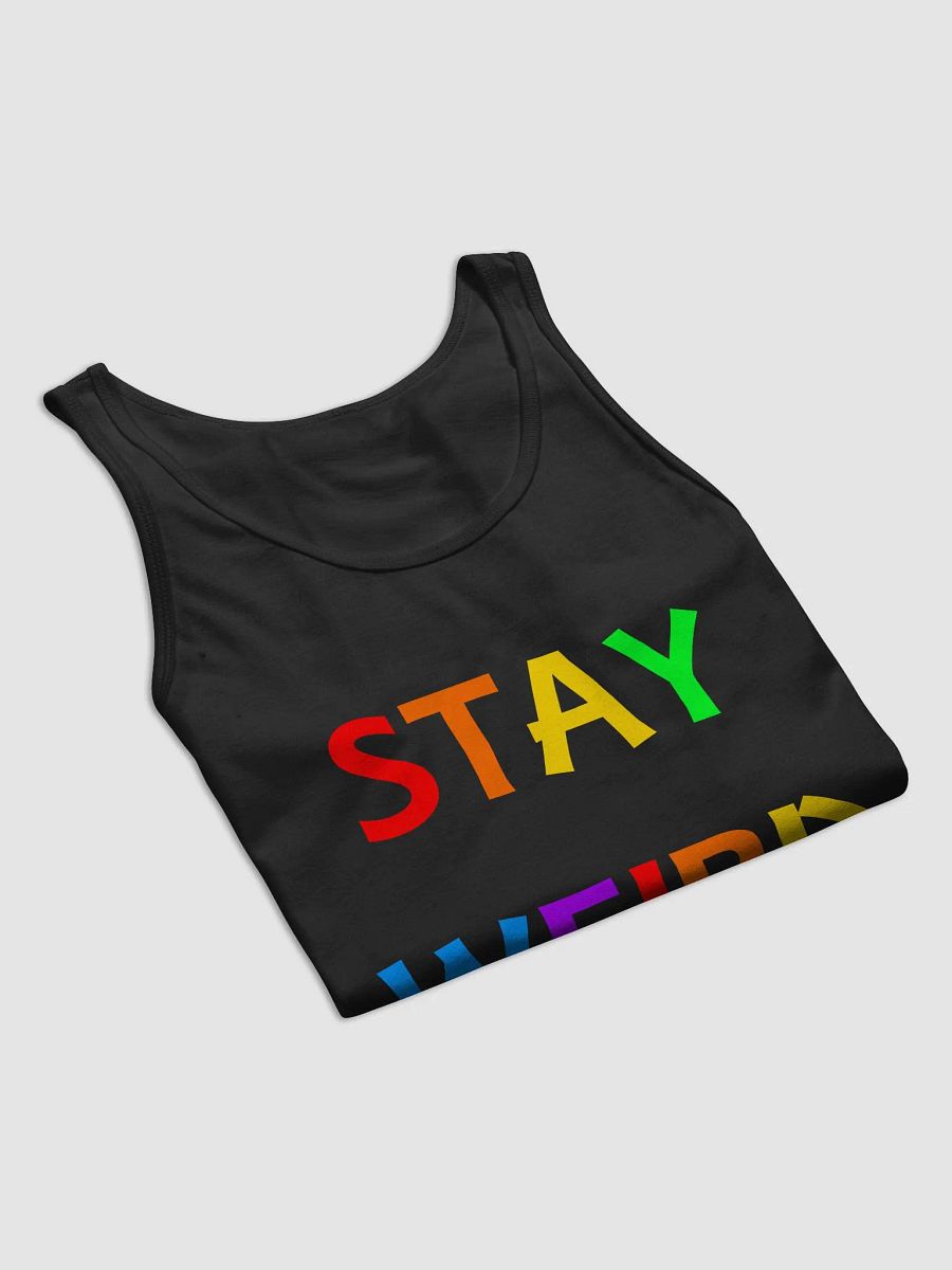 Stay Weird Rainbow - Jersey Tank product image (5)
