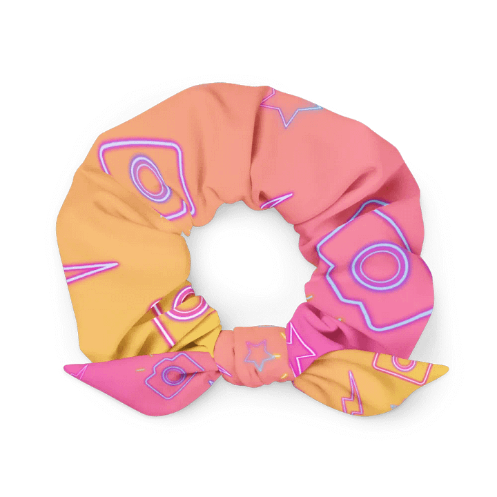Funky Fotog Scrunchy Pink & Orange Neon product image (1)