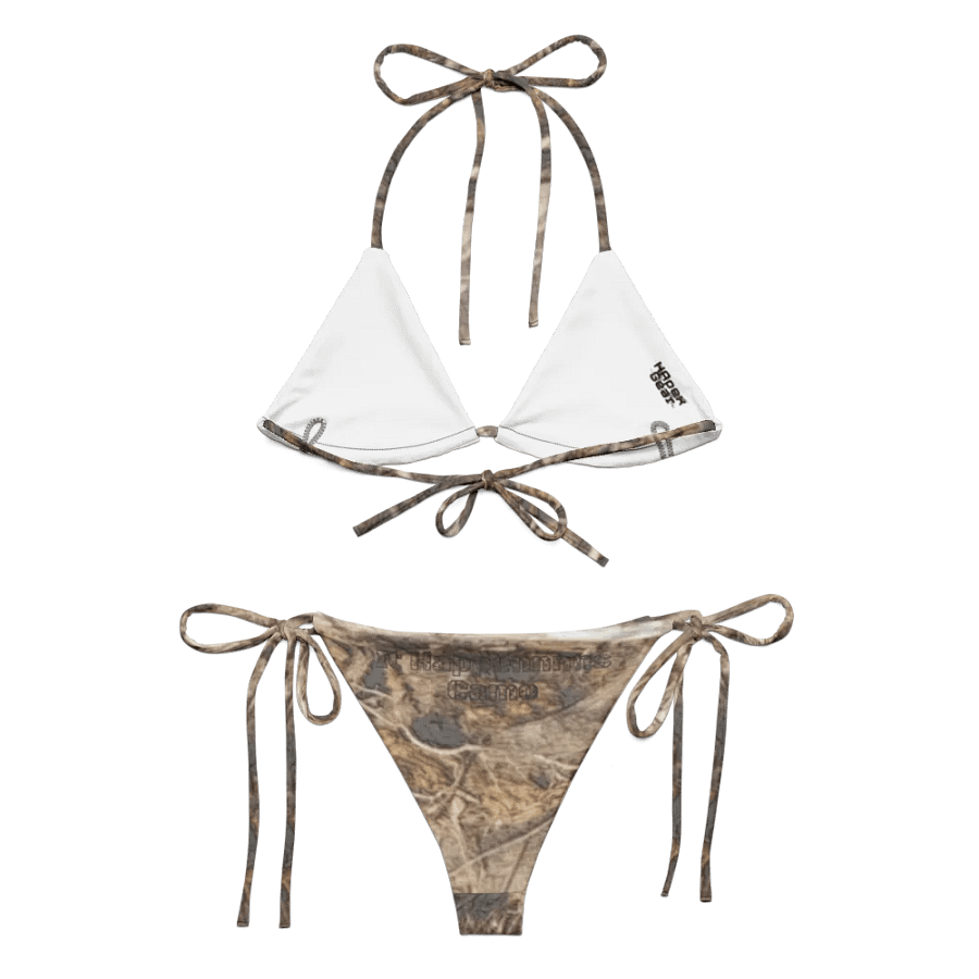 Recycled String Bikini - Dead Split - It Happennnns Camo product image (2)