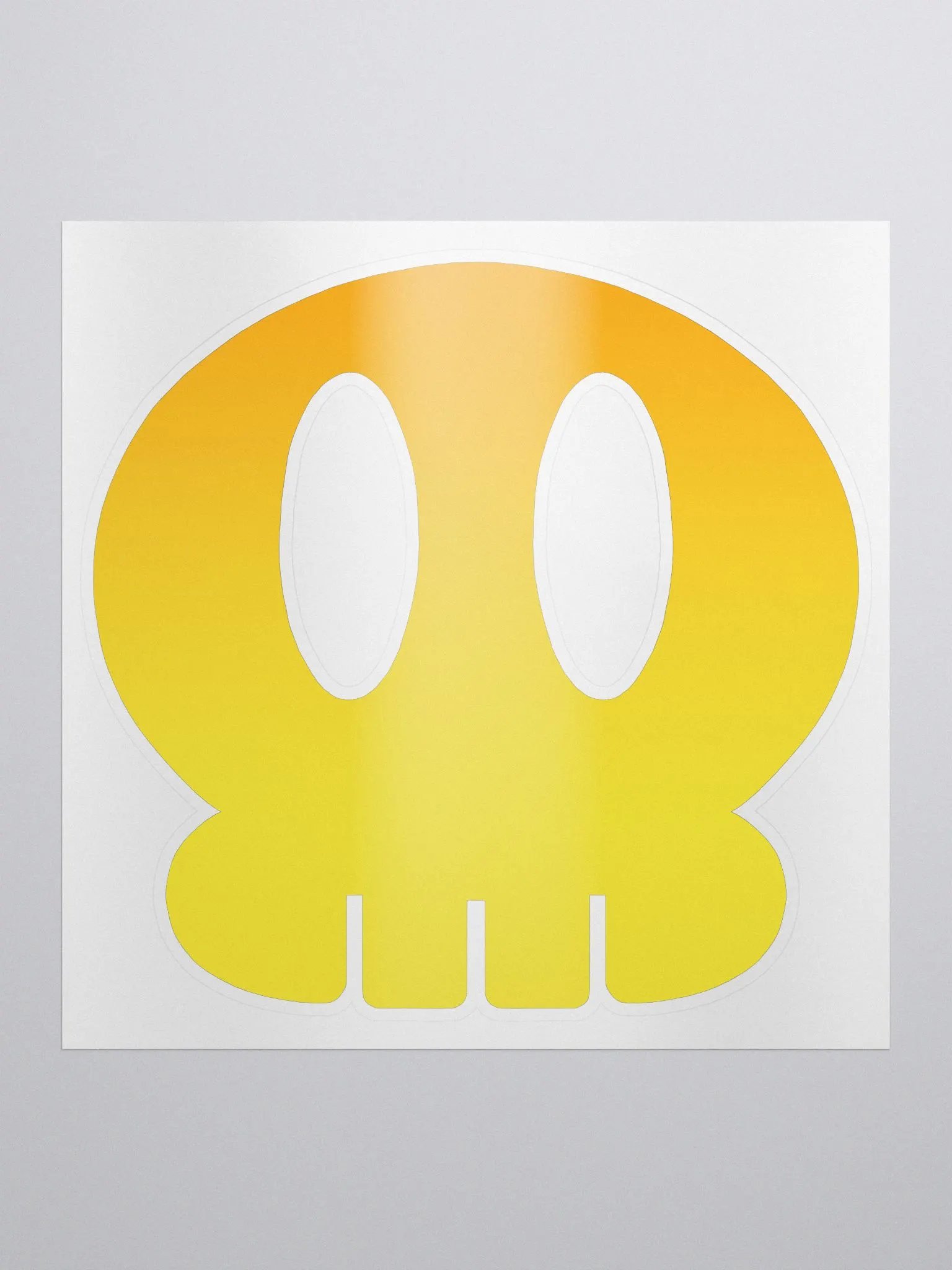 Noggin Skull Sticker product image (1)
