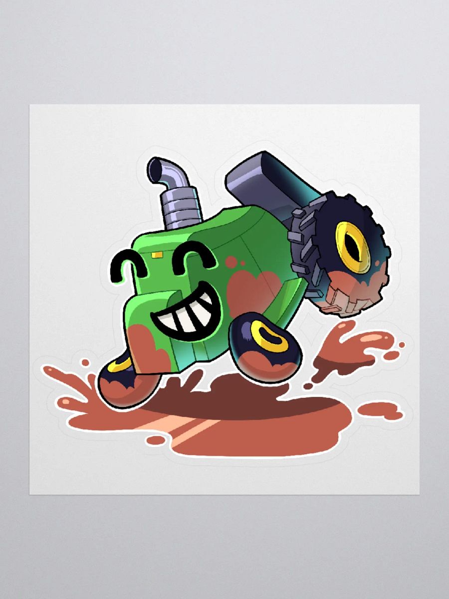 Tracty Playing in Mud - Sticker product image (1)