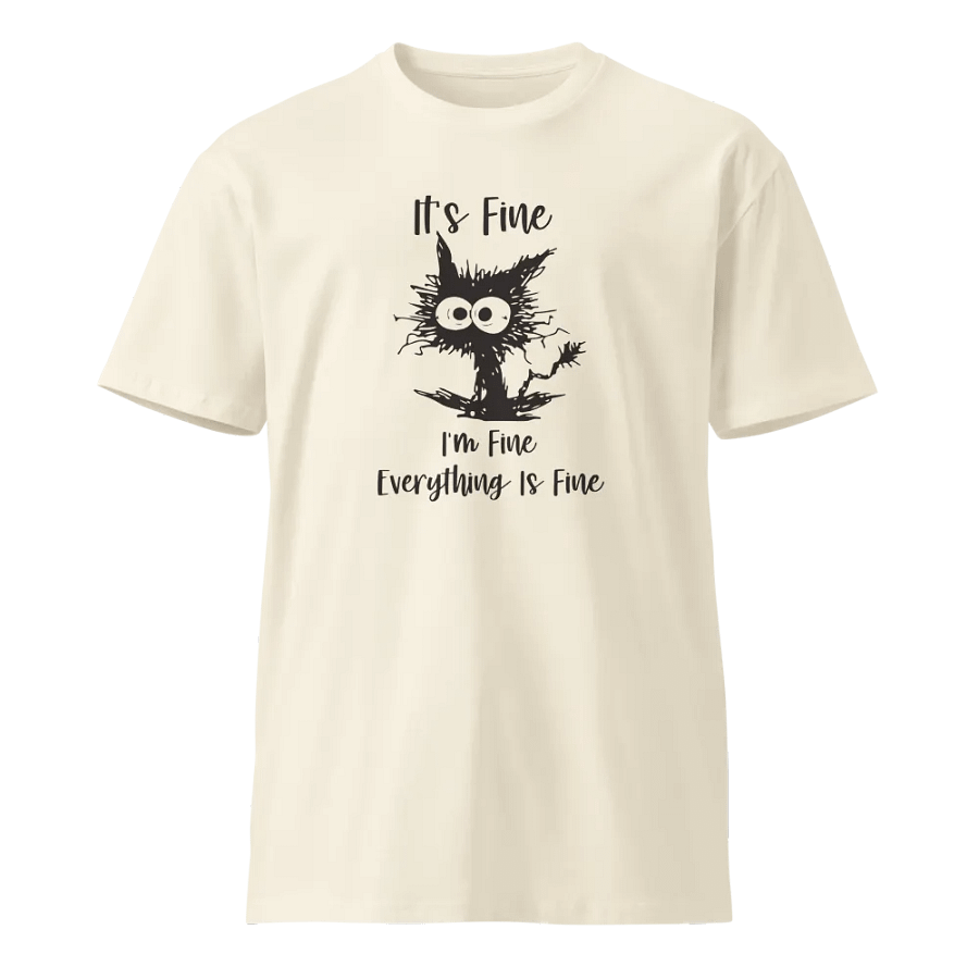 Stressed Out Cat Coffee T-Shirt product image (1)