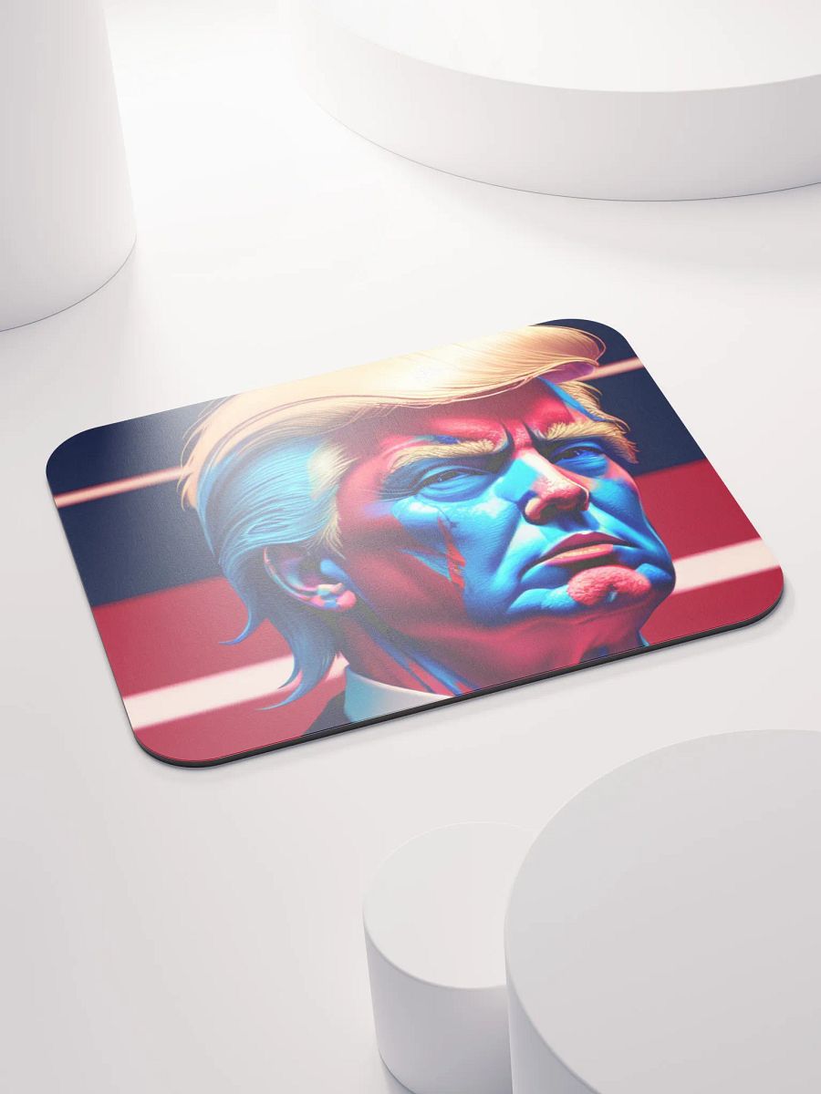 Blue and Red Poster Mouse Pad - Classic product image (4)