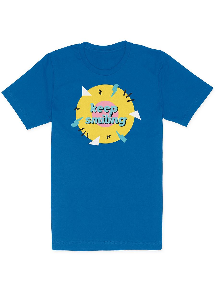 Keep Smiling T-Shirt - #Sam product image (2)