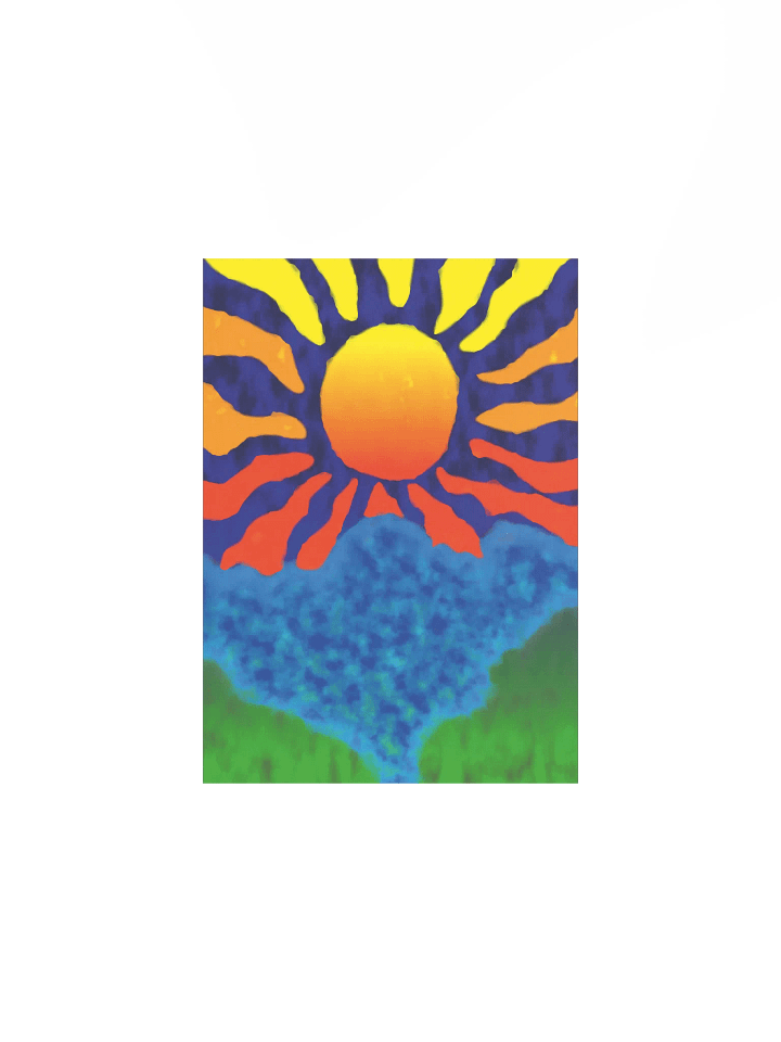 Watercolor Sunrise Poster product image (2)