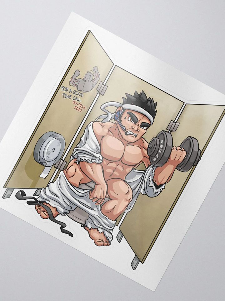 Kenji's Training sticker product image (2)