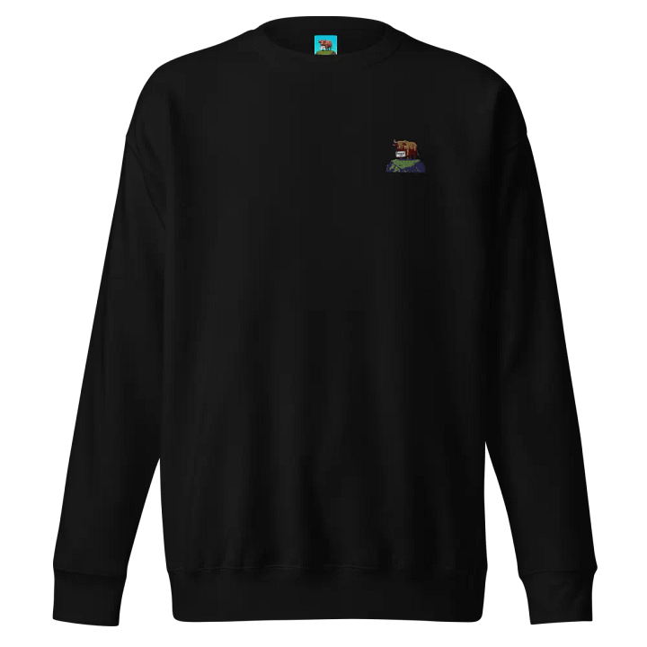 Ethereum is good image crewneck (black) product image (1)