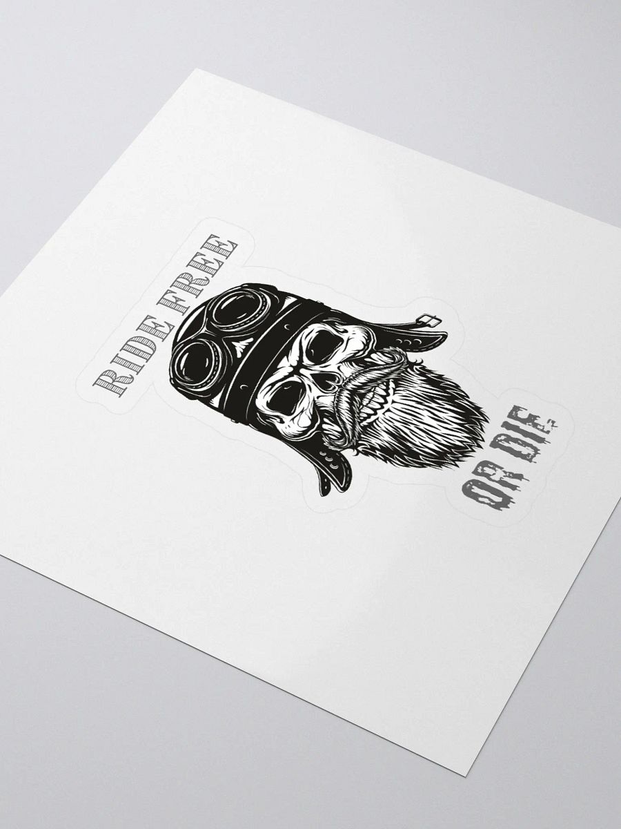 RIDE FREE OR DIE Decal product image (3)