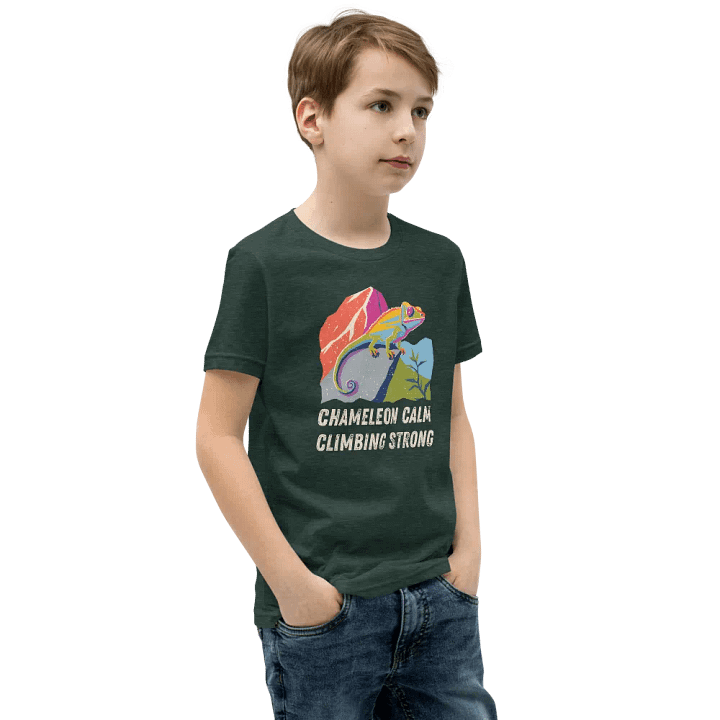 Chameleon Calm - Youth Climbing T-Shirt product image (22)