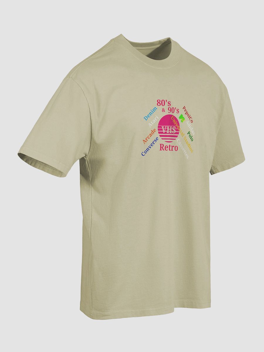 Retro Nostalgia VHS Circle T-Shirt product image (7)