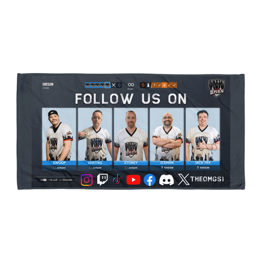 OMGS LINEUP TOWEL product image (1)