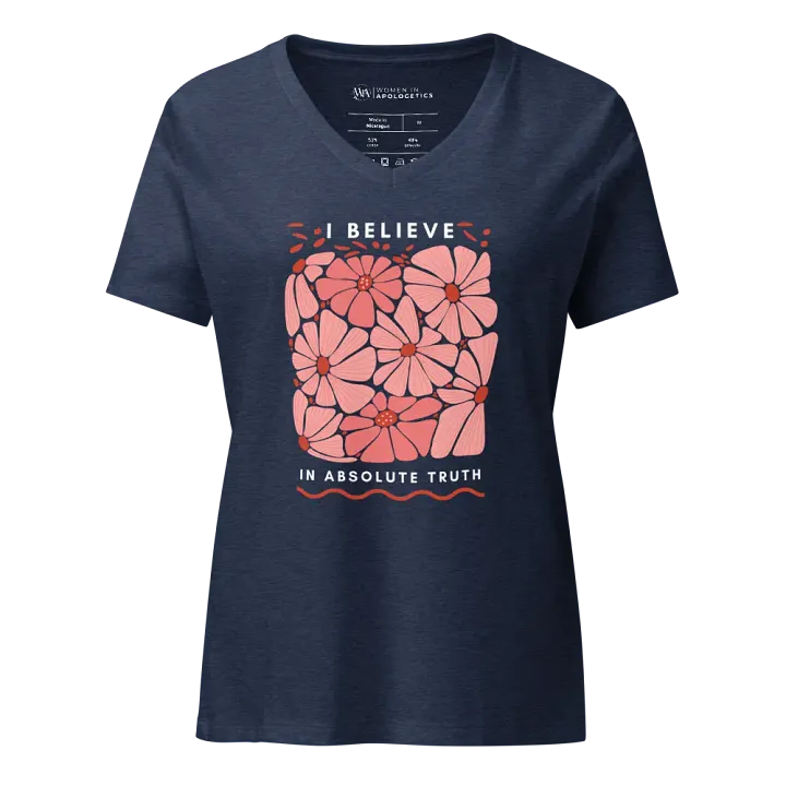 I Believe in Absolute Truth V-Neck Women’s T-Shirt product image (15)