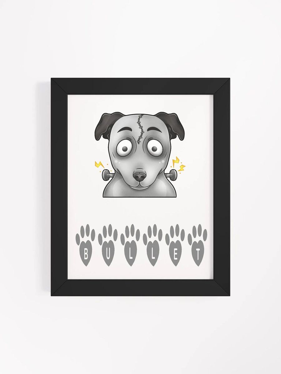 Bullet Emote - Framed High-Quality Matte Poster (in) product image (4)