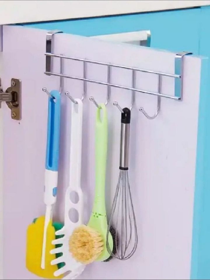 Over the door clothes hanger, Screw less hanger product image (1)