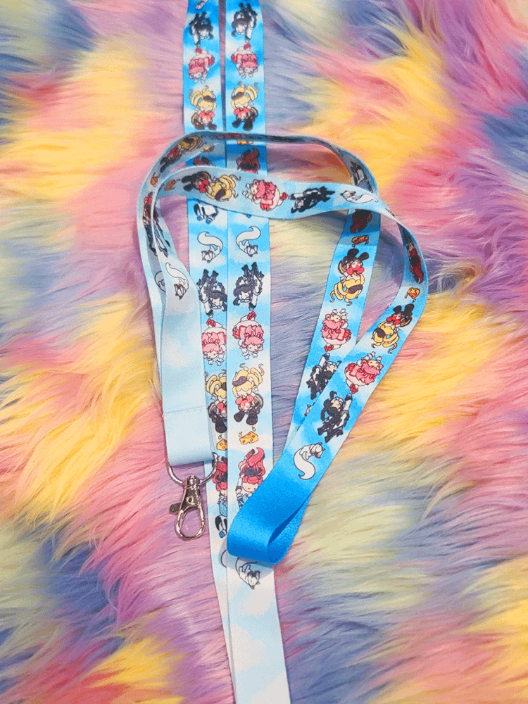 Magical Girls Falling | Lanyard product image (2)