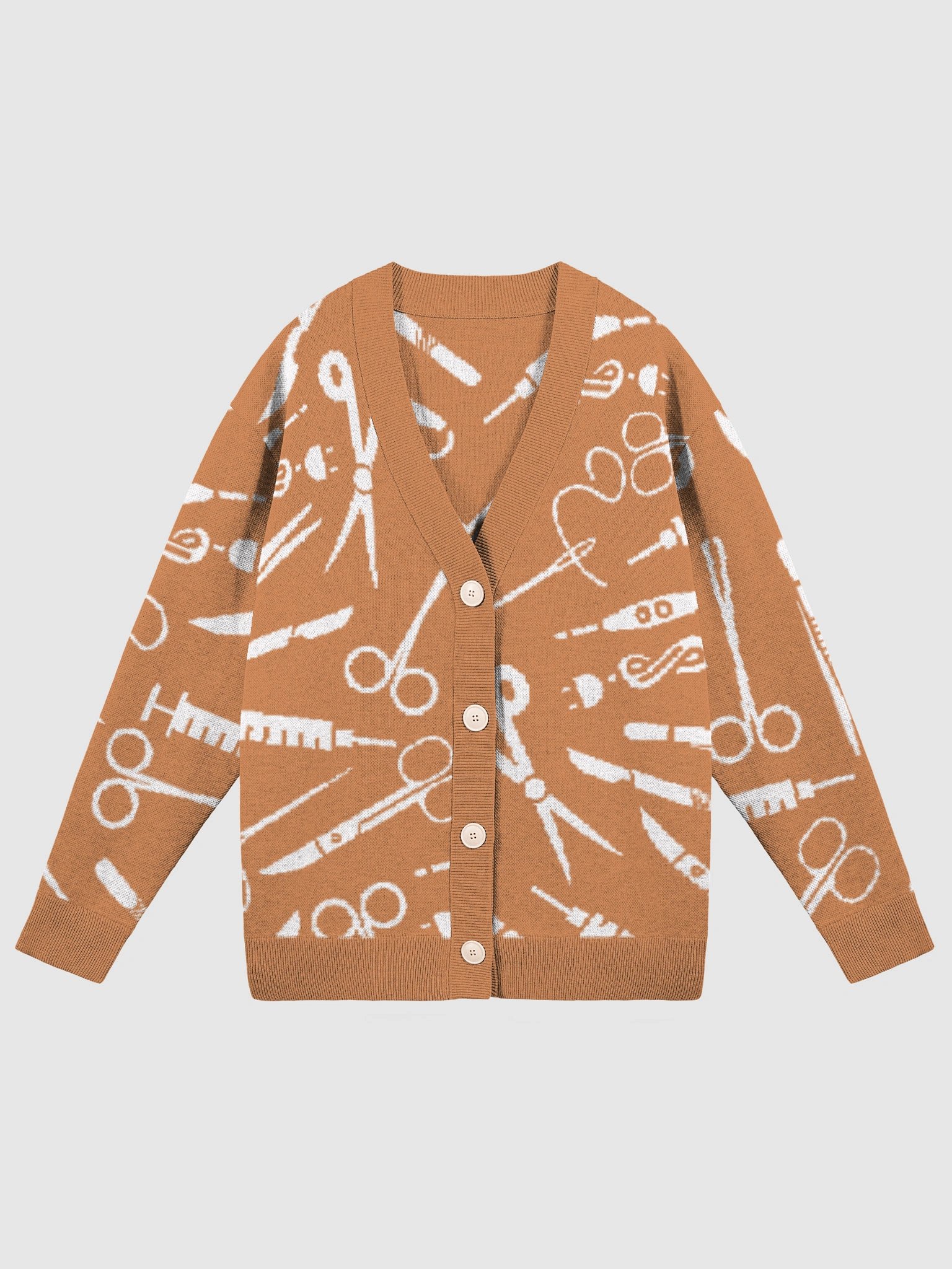 scalpel sweater (fall edition - orange) product image (3)