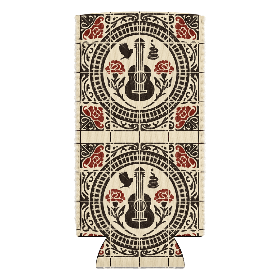 Hadestown Spanish Tile Can Cooler – Greek Mythology Broadway Coozie Gift product image (2)