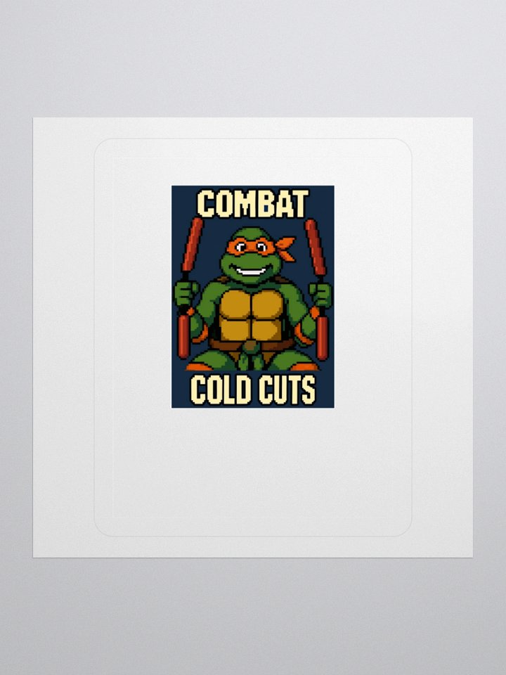 Combat Coldcuts Sticker Parody product image (3)