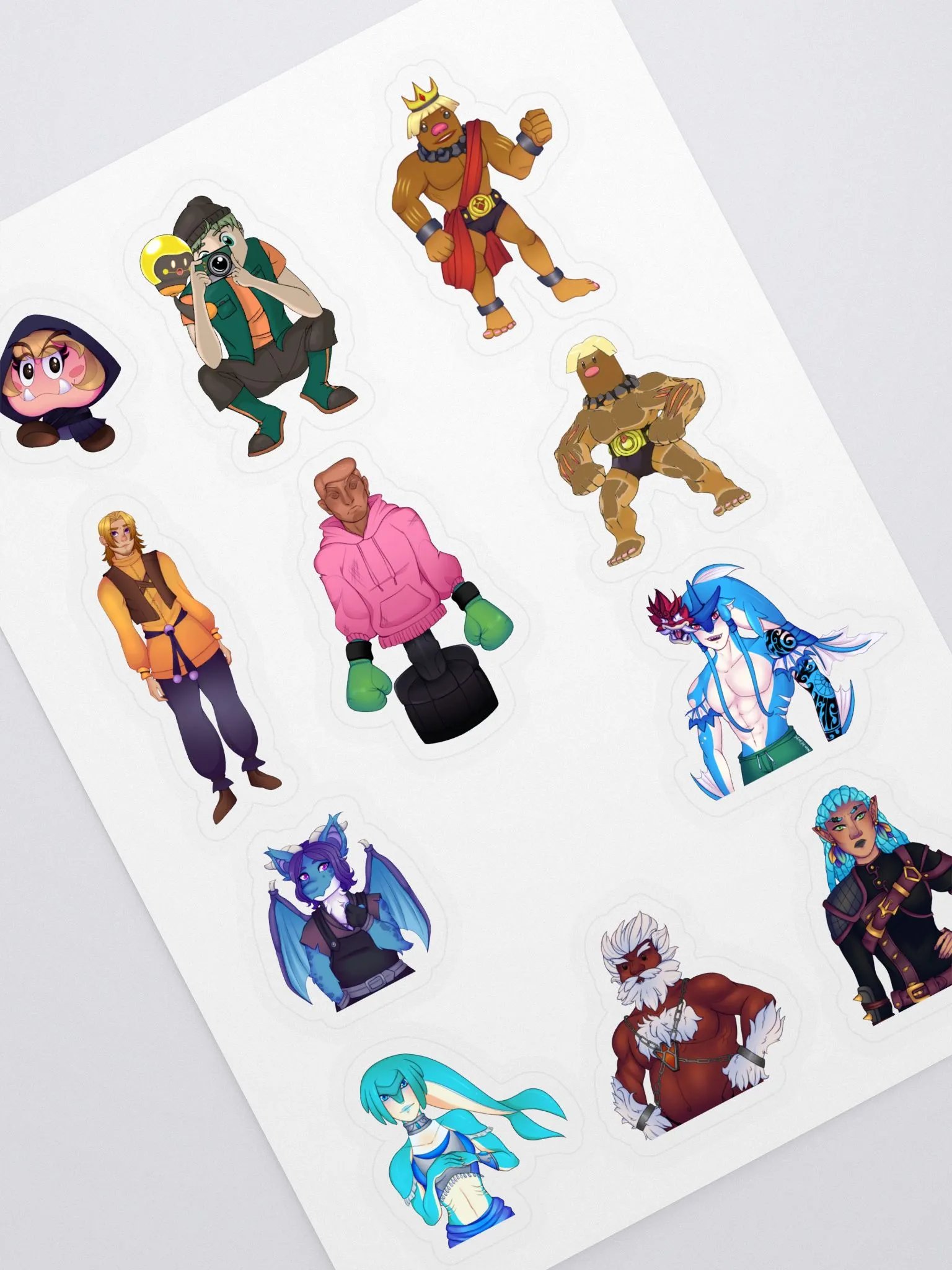 SSQ + ZQ Character Sticker Set product image (1)