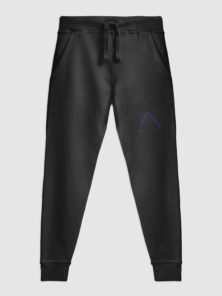 Purple Triangle Fleece Joggers product image (4)