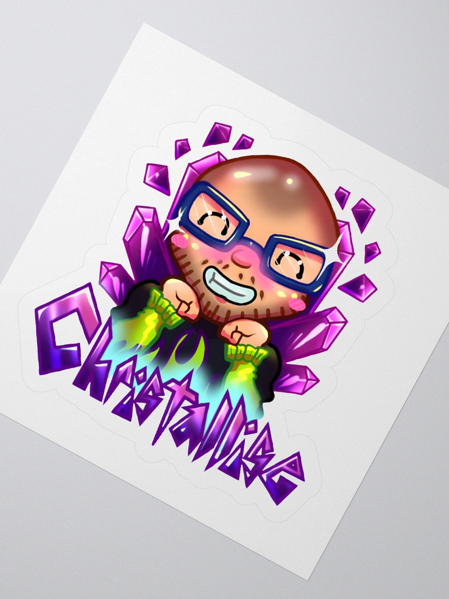 Christallise Logo Sticker product image (4)