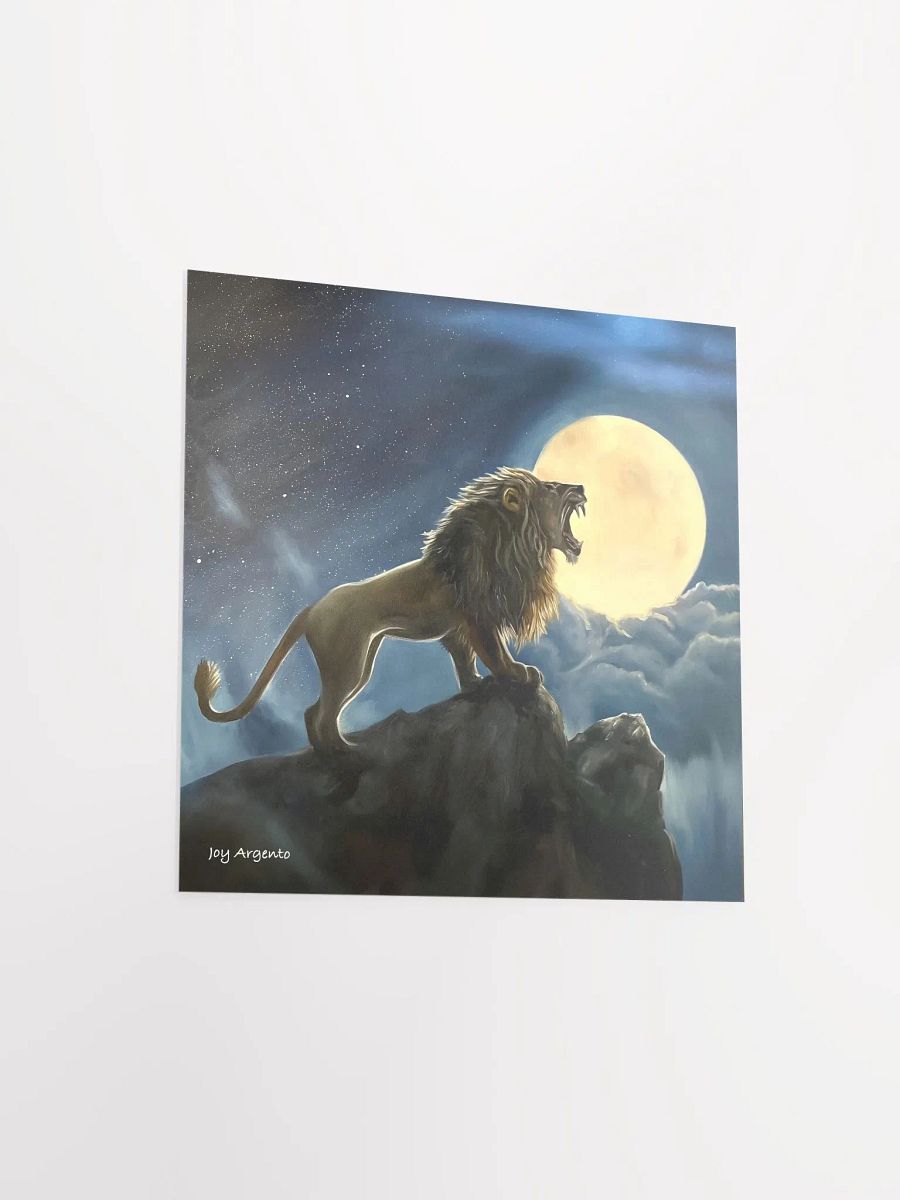 Lion and the Moon Prints product image (2)