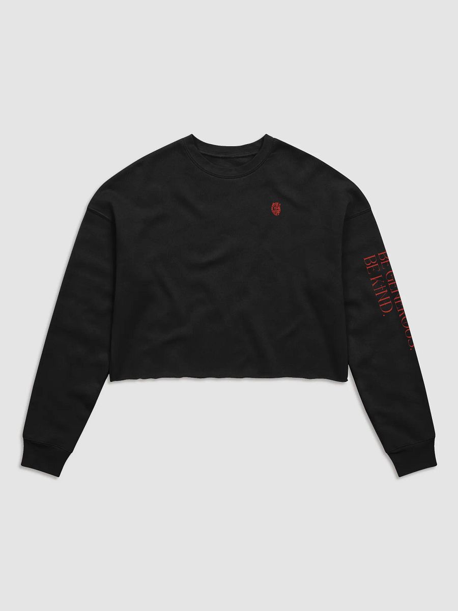 Be Generous, Be Kind Women's Crop Sweatshirt product image (1)