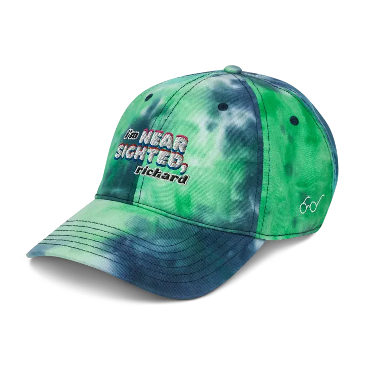 I'M NEARSIGHTED, RICHARD tie-dye dad hat product image (9)