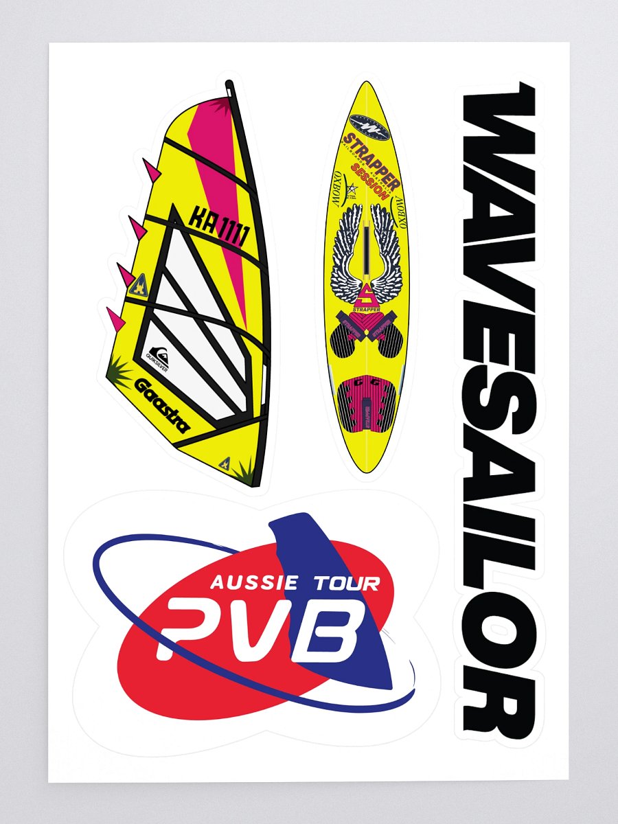 WAVESAILOR STICKER SET product image (3)