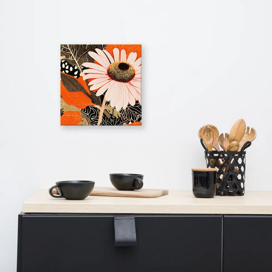 2312-20 Expressive Floral - Canvas Print - sm product image (5)