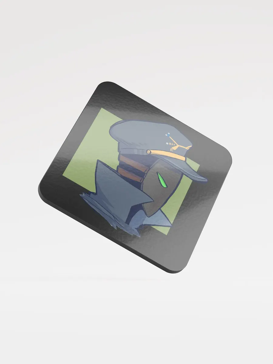 Captain Chiral Side Profile Coasters product image (1)