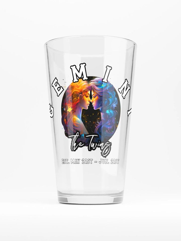 Gemini - Zodiac Shaker Pint Glass product image (1)