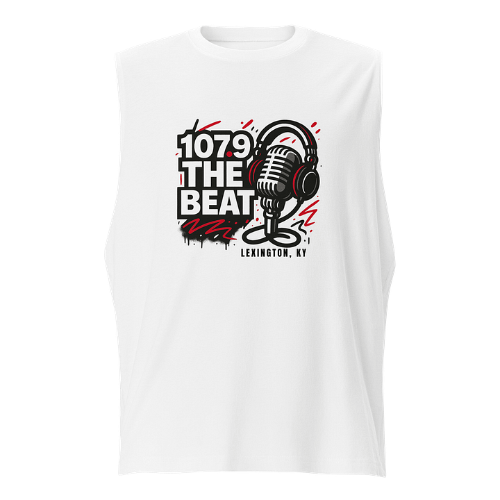 The Beat Mic Muscle Tank product image (1)